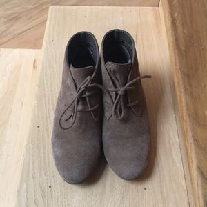 Nine West wedge booties